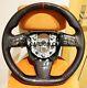 REAL CARBON FIBER Steering Wheel FOR Cadillac CTS-V WithRED RING BLACK LEATHER