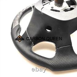 REAL CARBON FIBER Steering Wheel FOR INFINITI M35 M37 M56 Q70 11-19 YEARS
