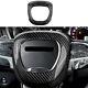 REAL Carbon Fiber Steering Wheel Cover For Dodge Charger Durango Challenger 15+