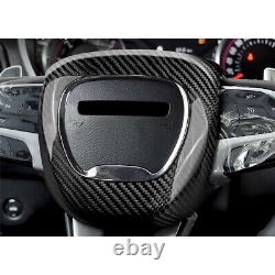 REAL Carbon Fiber Steering Wheel Cover For Dodge Charger Durango Challenger 15+
