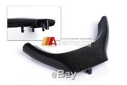 REPLACEMENT BMW F10 5-SERIES 4D 528I 535I 550I CARBON FIBER STEERING WHEEL COVER