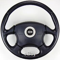Rare Jdm Subaru Legacy Momo Steering Wheel Black Leather Be Be5 Bh Bh5 Bh9 Gt