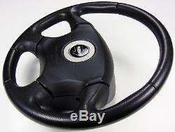 Rare Jdm Subaru Legacy Momo Steering Wheel Black Leather Be Be5 Bh Bh5 Bh9 Gt