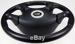 Rare Jdm Subaru Legacy Momo Steering Wheel Black Leather Be Be5 Bh Bh5 Bh9 Gt