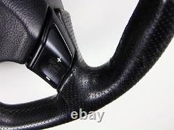 Rare Jdm Subaru Legacy Momo Steering Wheel Sport Shift Black Leather Be5 Bh5 Bh9