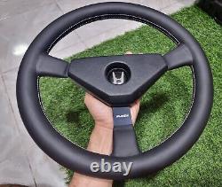 Rare vintage MOMO Type C35 with cover center Steering Wheel honda horn button