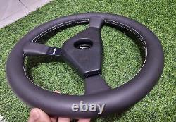 Rare vintage MOMO Type C35 with cover center Steering Wheel honda horn button