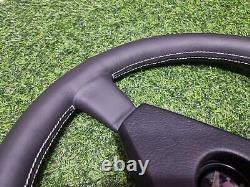 Rare vintage MOMO Type C35 with cover center Steering Wheel honda horn button