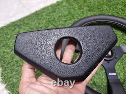 Rare vintage MOMO Type C35 with cover center Steering Wheel honda horn button