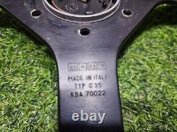 Rare vintage MOMO Type C35 with cover center Steering Wheel honda horn button