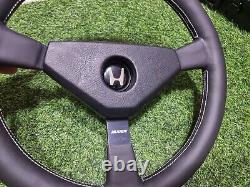 Rare vintage MOMO Type C35 with cover center Steering Wheel honda horn button