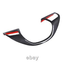 Real Carbon Fiber Car Steering Wheel Cover Trim For 2016-2022 Maserati Levante