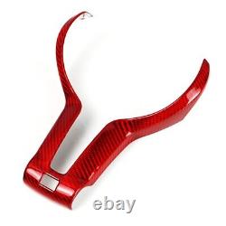 Real Carbon Fiber Car Steering Wheel Cover Trim For BMW M2 M3 M4 F87 F80 F82