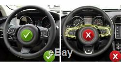 Real Carbon Fiber For Jaguar F-Type 2016-2019 Steering Wheel Frame Cover