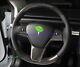 Real Carbon Fiber Interior Steering wheel trim cover For Tesla Model Y 2021-2022