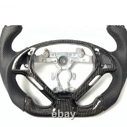 Real Carbon Fiber Leather Steering Wheel For Infiniti G37 G35 G25 Q40 QX50 Q60