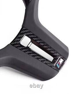Real Carbon Fiber Steering Wheel Cover For BMW 1/2/3/4/5/6/7/8 Series Z4 Replace