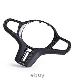 Real Carbon Fiber Steering Wheel Cover For BMW 1/2/3/4/5/6/7/8 Series Z4 Replace