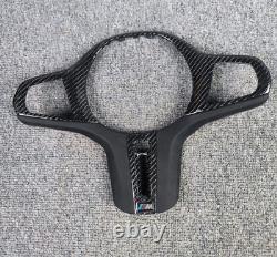 Real Carbon Fiber Steering Wheel Cover For BMW 1/2/3/4/5/6/7/8 Series Z4 Replace