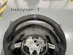Real Carbon Fiber Steering Wheel+Cover For BMW 4 Series F32 F36 F33 M4 F80 F02 X