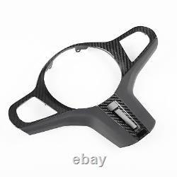 Real Carbon Fiber Steering Wheel Cover For BMW X3M X4M X5M X6M F95 F96 F97 F98