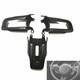 Real Carbon Fiber Steering Wheel Cover For Ford Mustang 2015-2023 Replacement