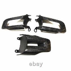 Real Carbon Fiber Steering Wheel Cover For Ford Mustang 2015-2023 Replacement