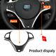 Real Carbon Fiber Steering Wheel Cover Trim fit For BMW E90 M3 2007-2012
