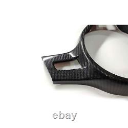 Real Carbon Fiber Steering Wheel Frame Cover Trim Fit For Porsche 911 2011-2015