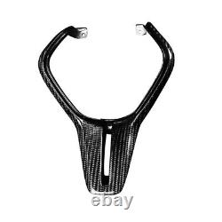 Real Carbon Fiber Steering Wheel Parts Cover fit for Infiniti Q50 Q60 2018-2020