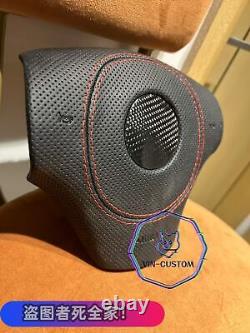 Real Carbon Fiber Steering Wheel Trim Cover replacement for C6 Z06/ZR1 06-13YEAR