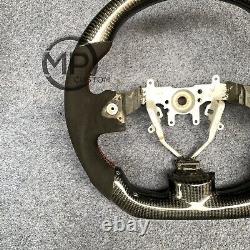 Real Carbon Fiber Steering Wheel for 2008-2014 SUBARU IMPREZA STI WRX