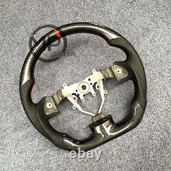 Real Carbon Fiber Steering Wheel for 2008-2014 SUBARU IMPREZA STI WRX