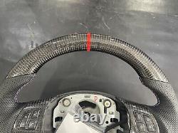 Real Carbon fiber Steering wheel+Cover For BMW 1 Series 120i 130i 135i E81 E82