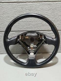 Red Stitching 3 Spoke OEM Toyota Steering Wheel