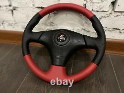 Red original TRD steering wheel steering wheel for Toyota Celica, Chaser, MR-2, M