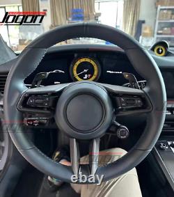 Replace Dry Carbon Steering Wheel Cover For Porsche 911 992 Carrera GT3 Turbo 4S