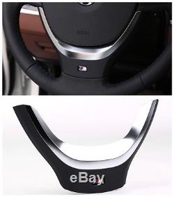 Replace Steering Wheel Cover Chrome trim For BMW 7 Series F01 730 740 2009-2012