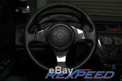 Rexpeed EVO 7-9 Carbon Steering Wheel Cover