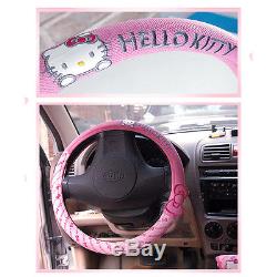 Sanrio Hello Kitty Steering Wheel Cover Ribbon