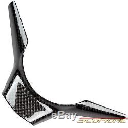 Scopione GLOSSY Carbon Fiber Steering Wheel Cover for 04-10 BMW 5 Series E60