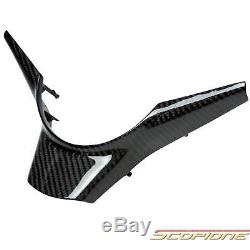 Scopione GLOSSY Carbon Fiber Steering Wheel Cover for 04-10 BMW 5 Series E60