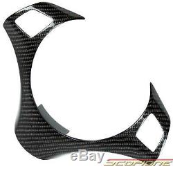 Scopione GLOSSY Carbon Fiber Steering Wheel Cover for 06-11 BMW 3 Series E90