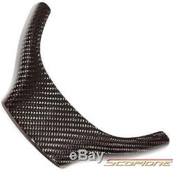 Scopione GLOSSY Carbon Fiber Steering Wheel Cover for 11-16 BMW 5 Series F10