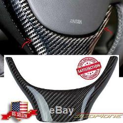 Scopione GLOSSY Carbon Fiber Steering Wheel Cover for 11-16 BMW 5 Series F10