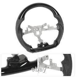 Shape Steering Wheel Cover Gloss Black Hydro Dip Steering Wheel Perforated