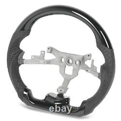 Shape Steering Wheel Cover Gloss Black Hydro Dip Steering Wheel Perforated