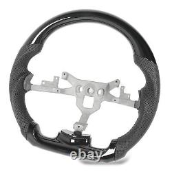 Shape Steering Wheel Cover Gloss Black Hydro Dip Steering Wheel Perforated