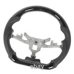 Shape Steering Wheel Cover Gloss Black Hydro Dip Steering Wheel Perforated