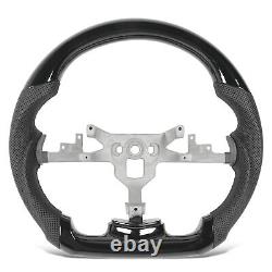 Shape Steering Wheel Cover Gloss Black Hydro Dip Steering Wheel Perforated